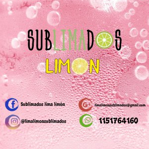 Lima Limon sublimados