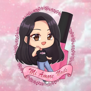 Mi Amore nails