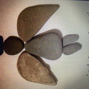 Piedras con Ángel